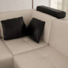 Madison design U-soffa i äkta läder - M&M collection