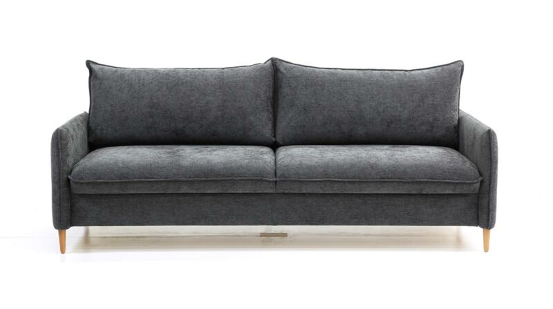 Chic soffa i grått tyg - Pohjanmaan