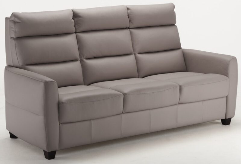 Comforto 3-sits soffa i äkta skinn/läder - Pohjanmaan - Folkets Möbler
