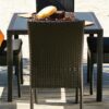 Bella utebord - Svart eller Vit - 70x110 (cm)