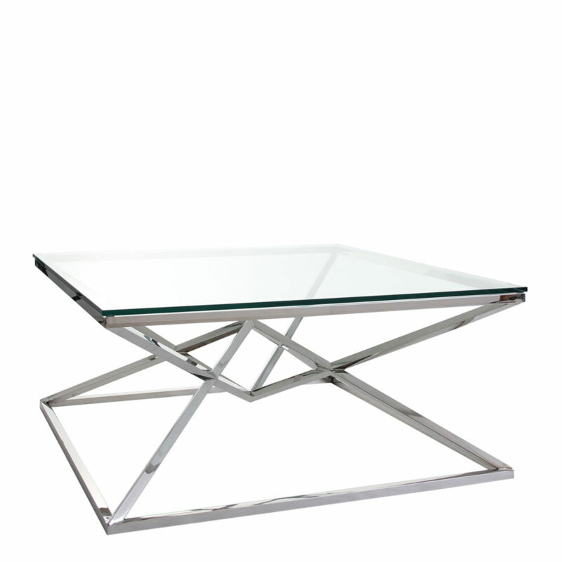 Style soffbord kvadrat - Glas - Folkets Möbler