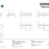 Ellan soffa - Ritning, Sommens Möbelfabrik
