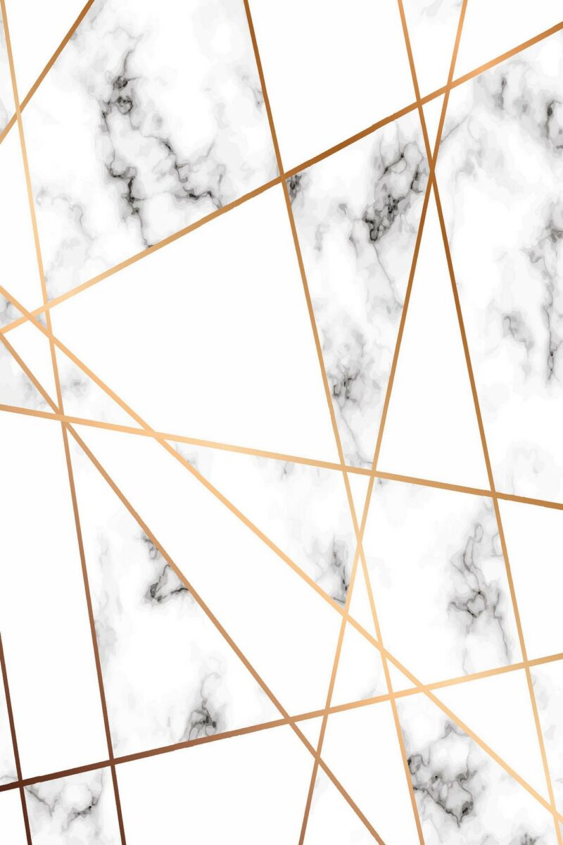 Alexa matta 160x230 cm - Lyxiga, guldiga ränder - Detalj vävd matta
