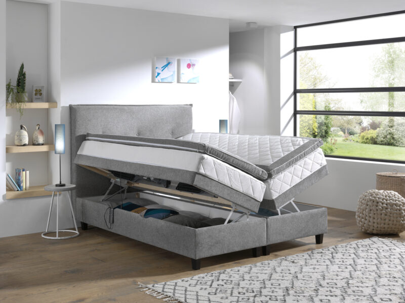 Relax ställbar säng med förvaring - Bed box, Folkets Möbler