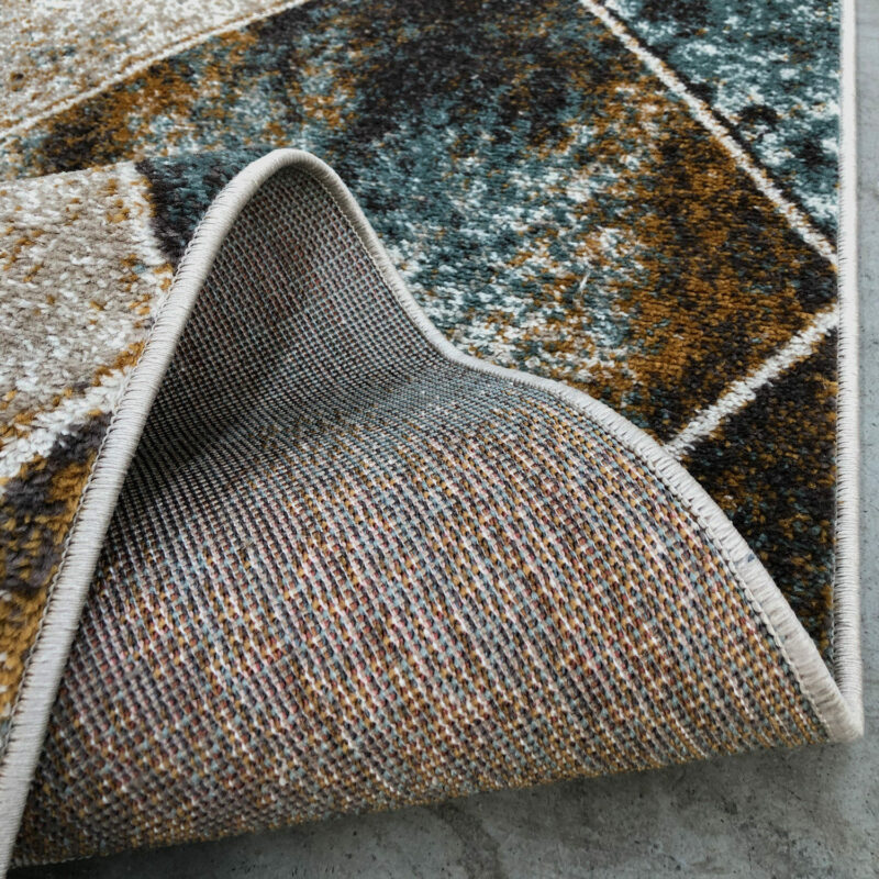 Cincinnati matta - Multicolor, matta i rutigt mönster, detalj