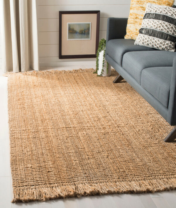 Jutebro matta - Handvävd matta i 100% jute, naturmaterial, Folkets Möbler