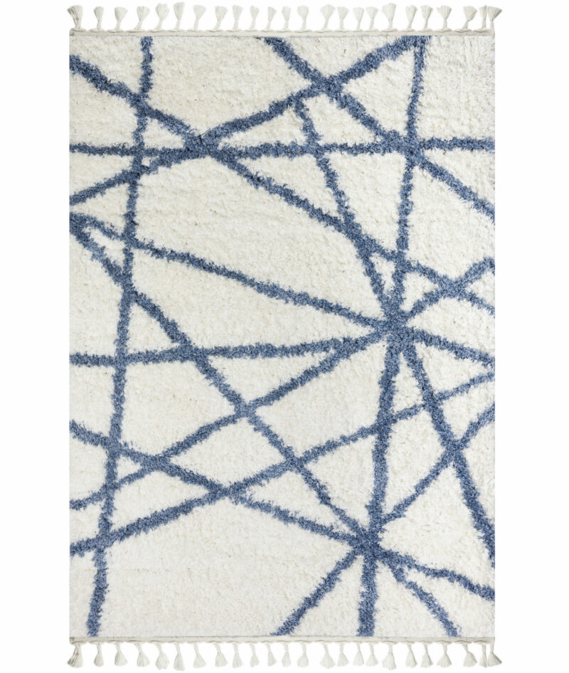 Omaha matta - Ryamatta, extra lugghöjd och lurvig matta, 160x230 cm
