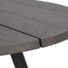 Fred matbord i massiv ek, runt 160 cm, Rowico - Mörkbrun Ek