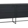 Everett sideboard svart