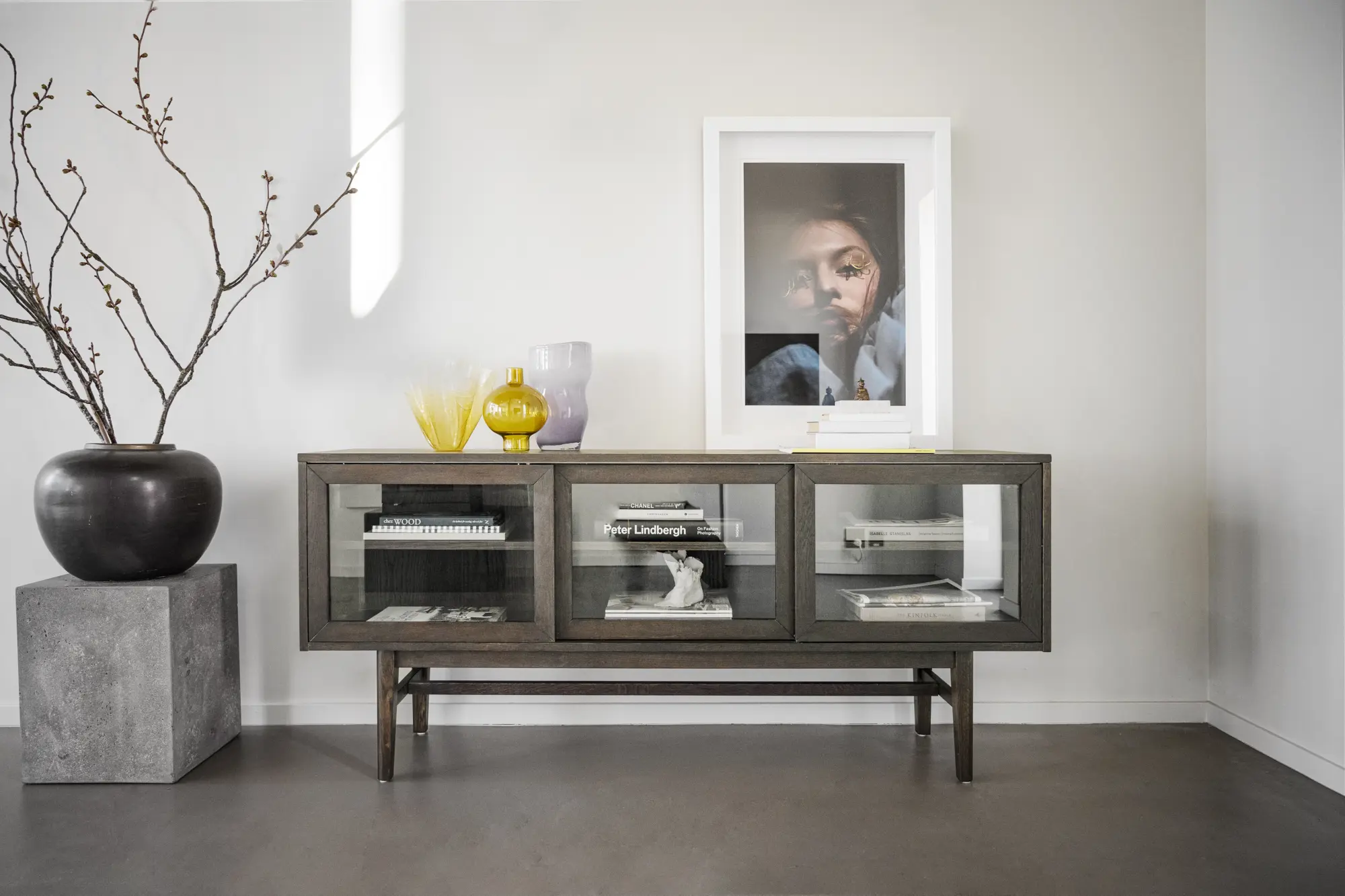 Hazelton sideboard brun