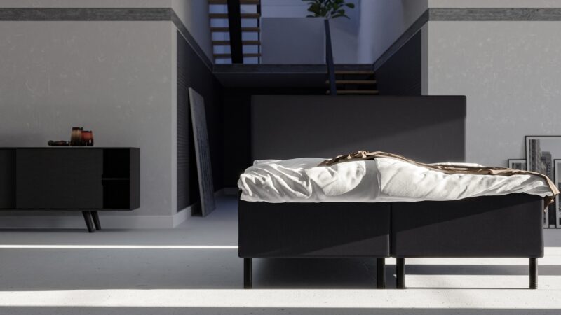 180x200-Temprakon-Boxmadras-Anthracite-TitanGavl-SortMetal-Ben-Front