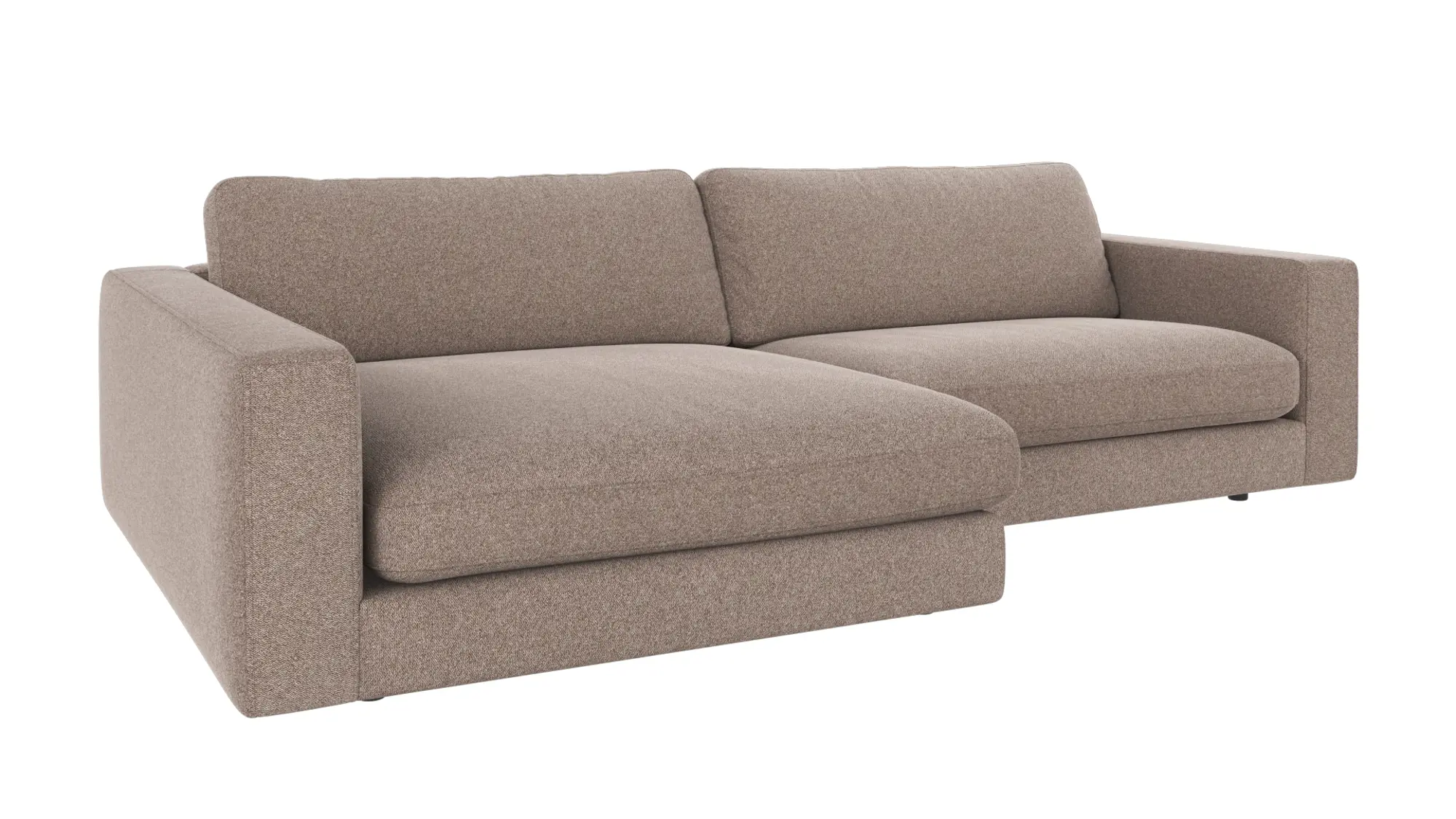 Duncan 3-sitssoffa schäslong Vänster, Brenda tyg
